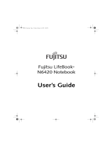 Fujitsu LifeBook N6420 User manual