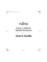 Fujitsu LifeBook N6460 User manual