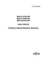 Fujitsu MAP3735NP User manual