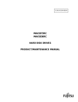 Fujitsu MAV2073RC User manual