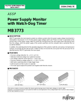 Fujitsu MB3773 User manual