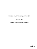 Fujitsu MHW2080BK User manual