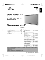 Fujitsu P42VHA30W User manual