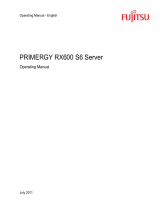 Fujitsu RX600 User manual