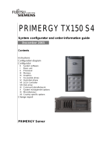 Fujitsu PRIMERGY TX150 S4 User manual