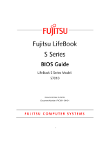 Fujitsu LifeBook S7010 User manual