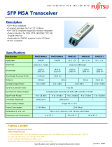Fujitsu SFP MSA User manual
