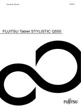 Fujitsu Stylistic Q555 User manual