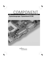 Fujitsu Systemboard D1382 User manual