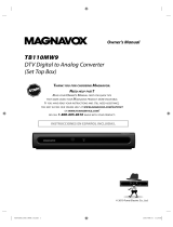 Funai TB110MW9 - Digital to Analog TV Converter Box User manual