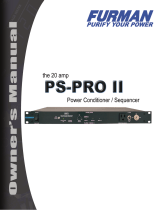 Furman Sound PS-PRO E II User manual