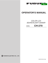 Furuno CH-270 User manual