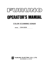 Furuno CSH-23 User manual