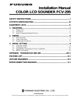 Furuno FCV-295 User manual