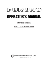 Furuno FR-1710 User manual