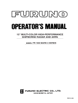 Furuno FR-1510 MARK-3 User manual
