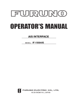 Furuno IF-1500AIS User manual