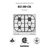 Gaggenau KG 260 CA User manual