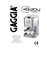 Gaggia Baby Gaggia User manual