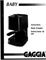 Gaggia CLASSIC COFFEE User manual