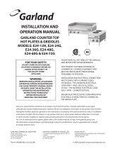 Garland E24-36G User manual