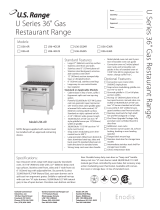 U.S. Range U36-6R User manual