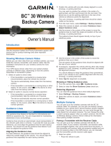 Garmin BC BC 30 Wireless Backup Camera User manual