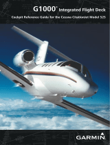 Garmin G1000 for Cessna CitationJet Reference guide