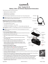 Garmin DC 30 hundhalsband Operating instructions