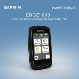 Garmin Edge 800 + Topo Karte Owner's manual