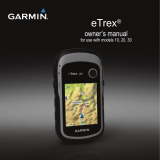 Garmin eTrex 20 User manual