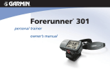 Garmin Forerunner Forerunner 301 User manual