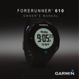 Garmin Forerunner® 610 Owner's manual