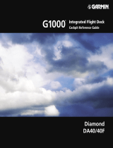 Garmin G1000 - Diamond DA40/DA40F User manual