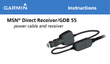 Garmin MSN Direct Receiver (GDB 55) User manual