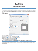 Garmin GMR 1204 xHD Flush Mount Template