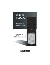 Garmin GPS 12CX™ User manual