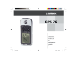 Garmin GPS 76 User manual