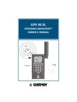 Garmin GPS 95 XL User manual