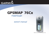 Garmin GPSMAP 76CX User manual