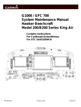 Garmin G1000: Beechcraft King Air 200/B200 User manual