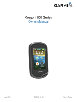 Garmin Oregon Oregon® 600 Owner's manual