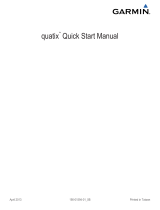 Garmin Quatix quatix® Quick start guide