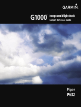 Garmin G1000 - Piper PA-32 Reference guide