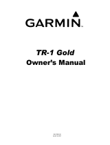 Garmin TR-1 User manual