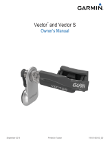 Garmin Vector 2 Owner's manual