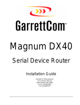 GarrettCom DX40 User manual