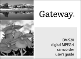 Gateway DV-S20 - MPEG4 Pocket Multi-Cam User manual