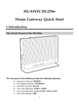 Gateway HG256S User manual