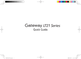 Gateway LT2119u User manual